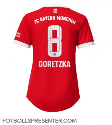 Bayern Munich Leon Goretzka #8 Hemma Matchtröja Dam 2022-23 Kortärmad